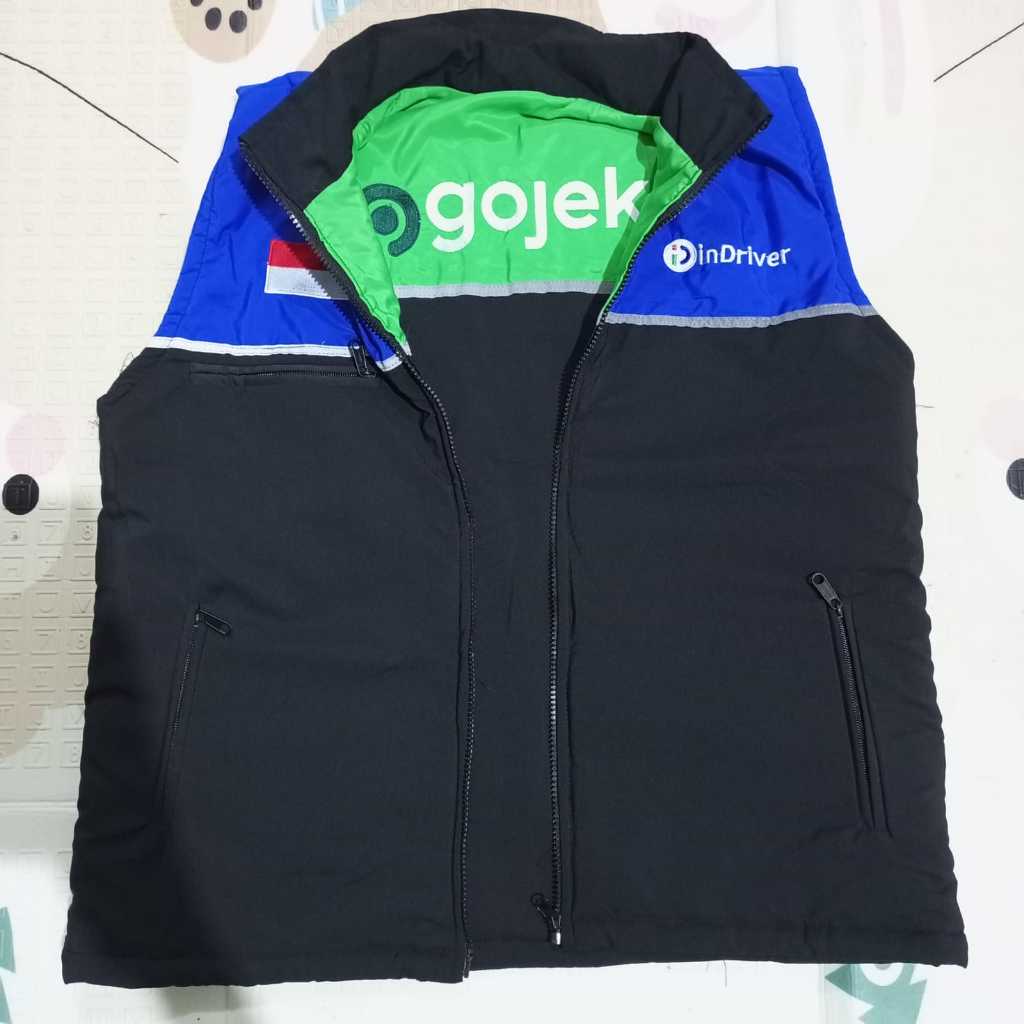 GOJEK INDRIVER BLUE BB VEST INDRIVE GOJEK