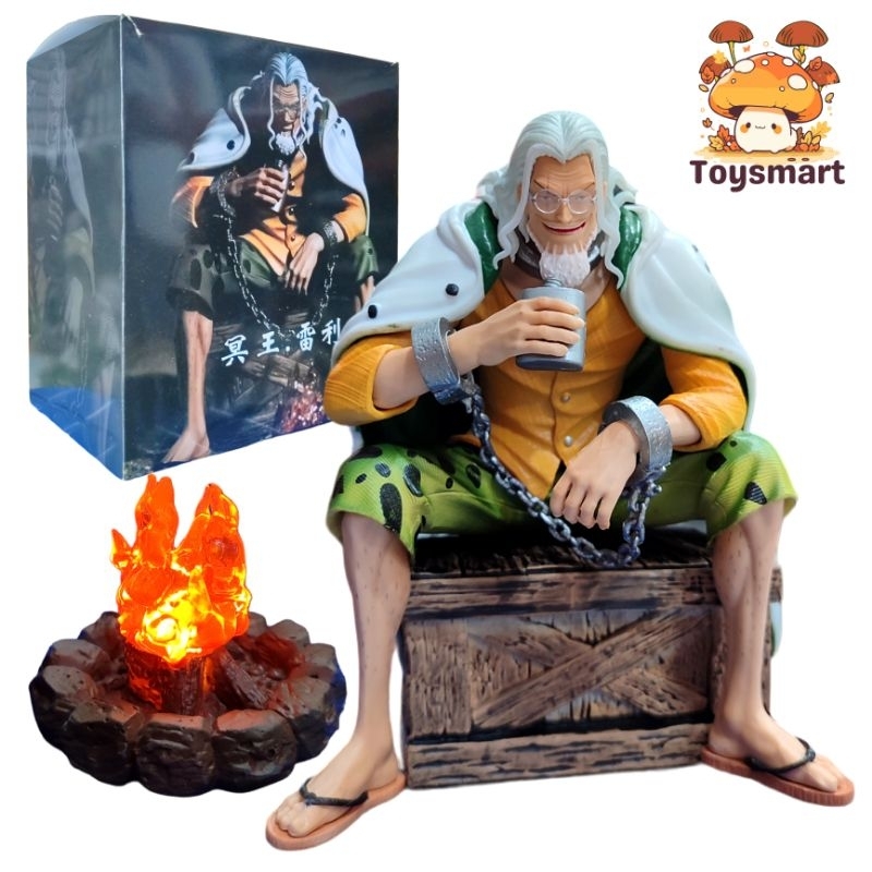 Action FIGURE ONE PIECE SILVER RAYLEIGH GOI D ROGER FIGURE ONE PIECE