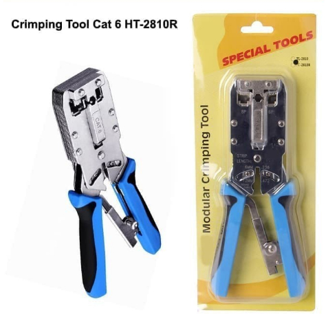 ISTORE CRIMPING คีม 2810R LAN สายอินเทอร์เน็ตโทรศัพท์ CAT6 CRIMPING HT-2810R Modular CRIMPING Tool