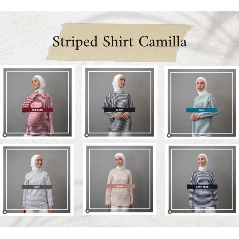 (FIX Get) Camilla Series / เสื้อยืดลาย Camilla by Kaymara.id / Kaymara