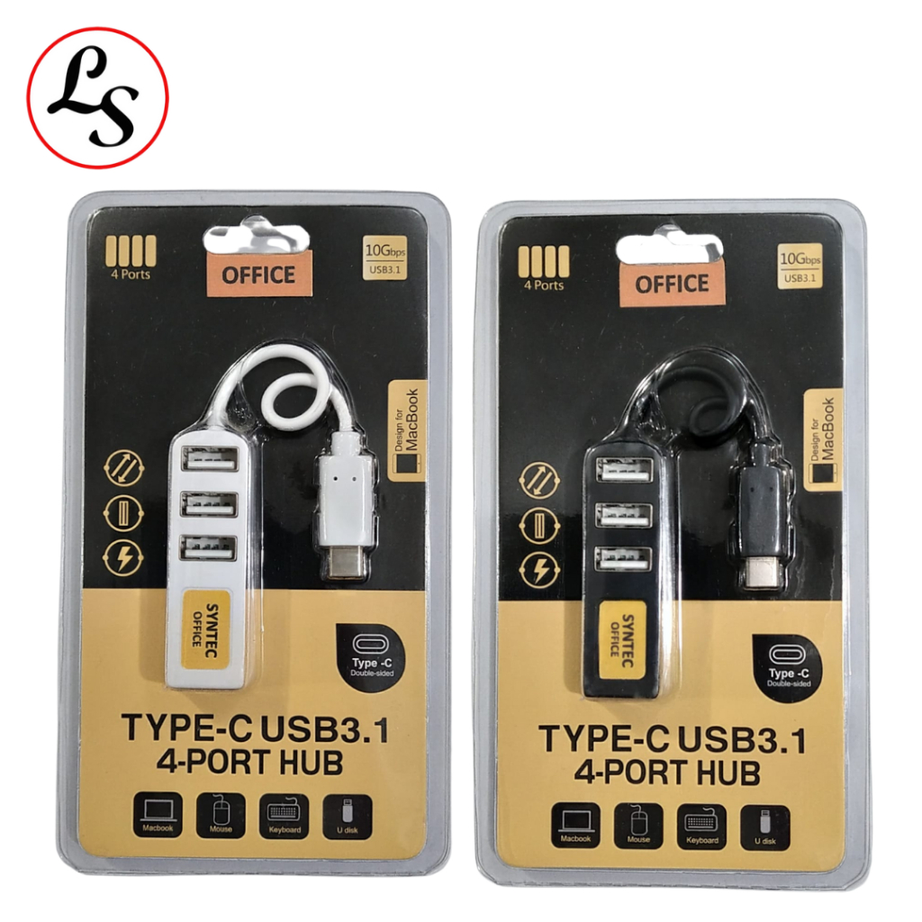 SYNTEC USB HUB Type C 4 พอร์ต