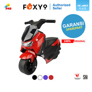 MAINAN ANAK MOTOR MOTORAN / BALANCE BIKE FOOT TO FLOOR PMB K613 RAID