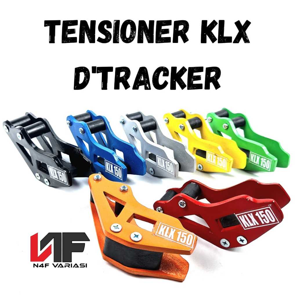 Klx 150d Tracker 150 Chain Tensioner วัสดุโลหะผสม Klx 150d Tracker 150d รถจักรยานยนต ์ เกียร ์ Chain Stabilizer