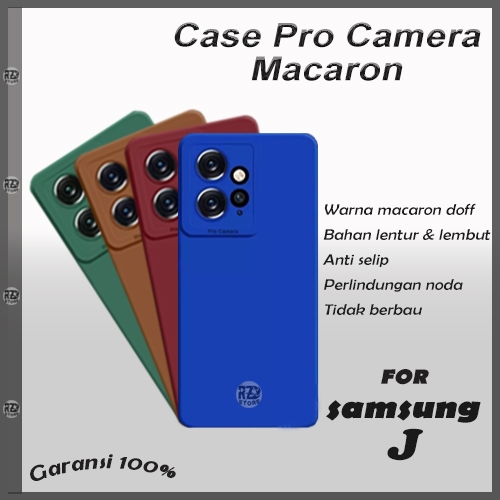 CASE PRO กล้อง Macaron SAMSUNG J1 2016 ACE J2 GRAND PRIME J110 G530 G530H J300 J310 J3 J4 J5 J510 J7