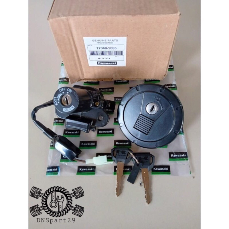 กุญแจจุดระเบิด 1 ชุด KAWASAKI KLX 150L/KLX 150BF/D TRACKER 150