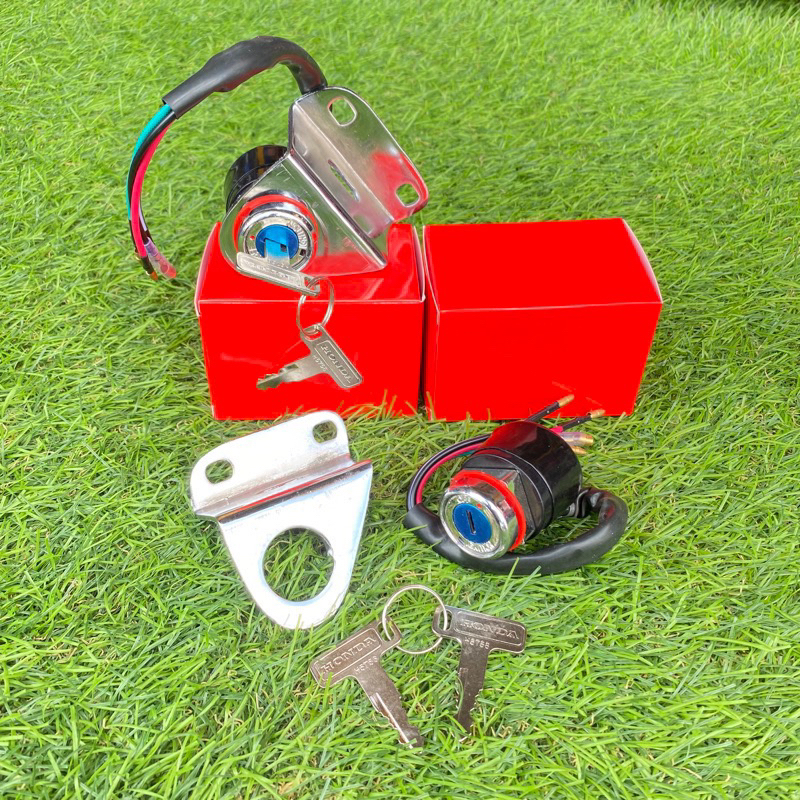 กุญแจจุดระเบิด Wheelprof กุญแจจุดระเบิด CB GL MP 4 ชุดสายเคเบิล wp ชิ้นที่ใส่คอนแทคเลนส์