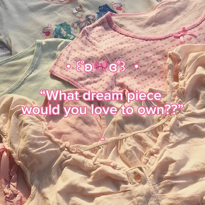 ˖ // ꒰ Vol.01 ꒱ Thrift Preloved Coquette // Dollette // Downtown + ̊♡ ̊+‧+˖