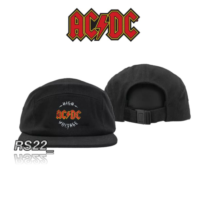 Acdc 5 แผง Snapback หมวก/ห้าแผง Snapback หมวก Casual/ผู้ชายผู้หญิง Trucker Nets แฟชั่นหมวก