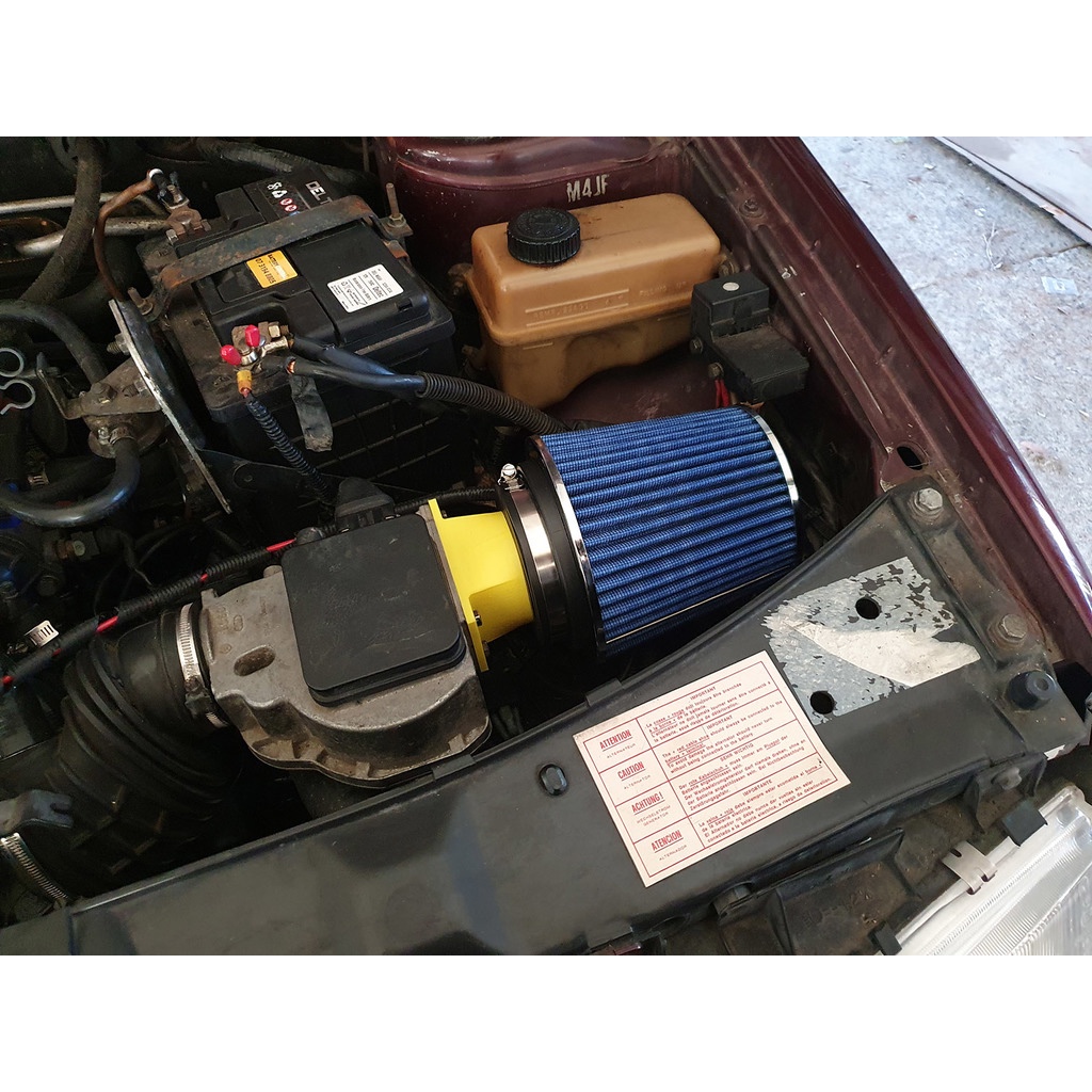 Bmw E30 E36 M40 M43 ไส้กรองเปิดอะแดปเตอร์ไอดี BOSCH MAF