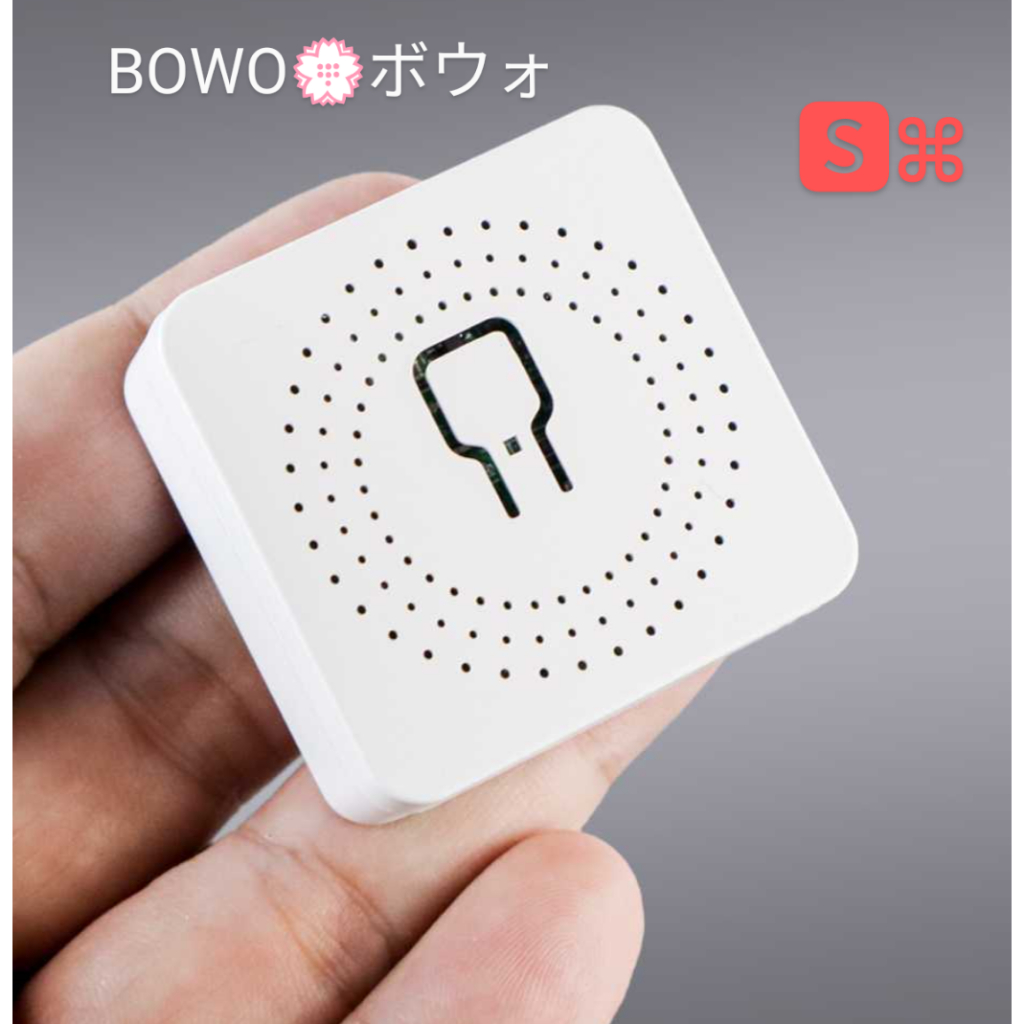 BOWO ウ Mini Smart WiFi Switch 2 Way Control Module 16A