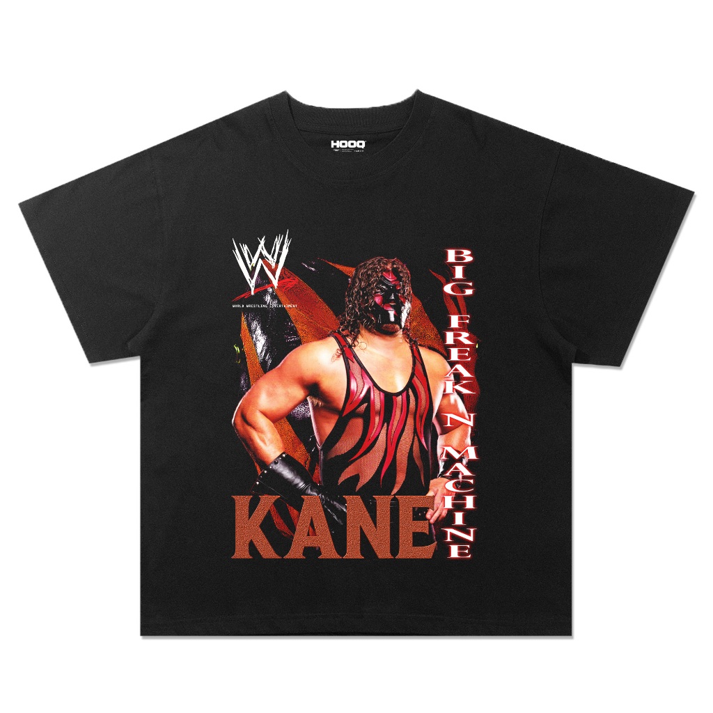 ( BIG SIZE ) เสื้อยืด VINTAGE SMACKDOWN KANE - BAJU WWE KANE / UNISEX / OVERSIZE / / / เสื้อยืด