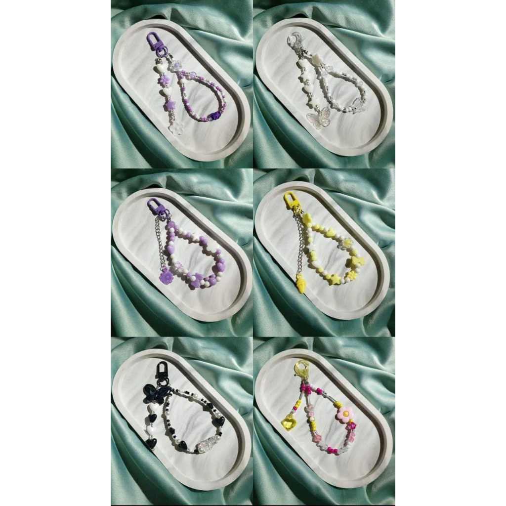GANTUNGAN BEAD KEYCHAIN / พวงกุญแจ BEADS สามารถปรับแต่งด้วยชื่อ
