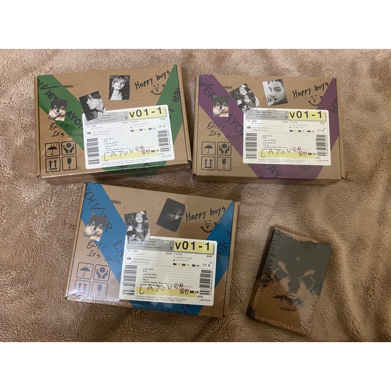 BTS TAEHYUNG SEALED LAYOVER ALBUM