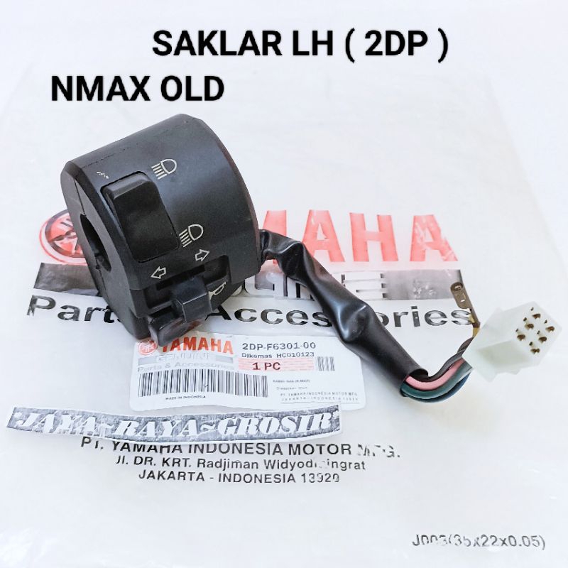 Lh SWITCH (2DP) LEFT SWIT HOLDER HORN DIMER SEN NMAX LAMA เก่าคุณภาพสูง