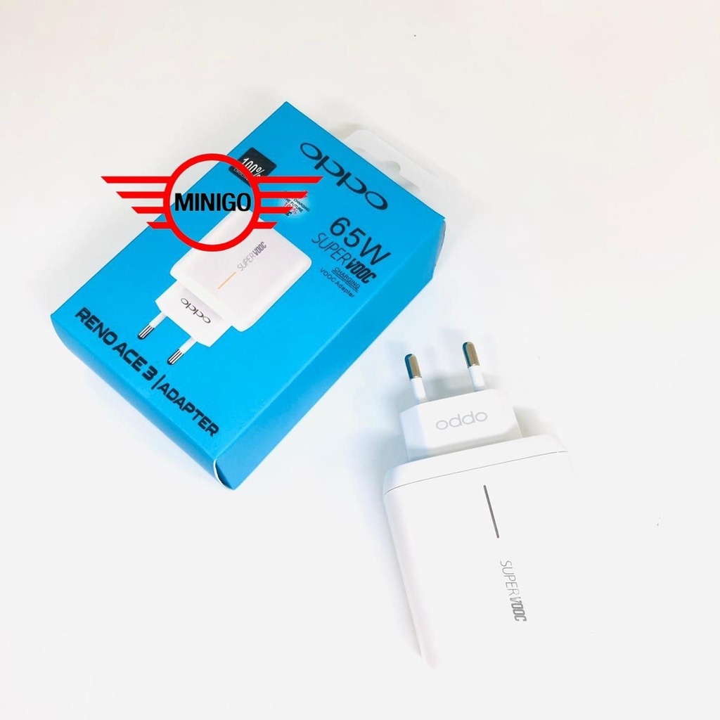 Oddo Reno Ace 3 65w อะแดปเตอร์ชาร์จ Oddo Reno Ace 3 1usb หัวชาร์จ BY.ROBOT STORE JKT