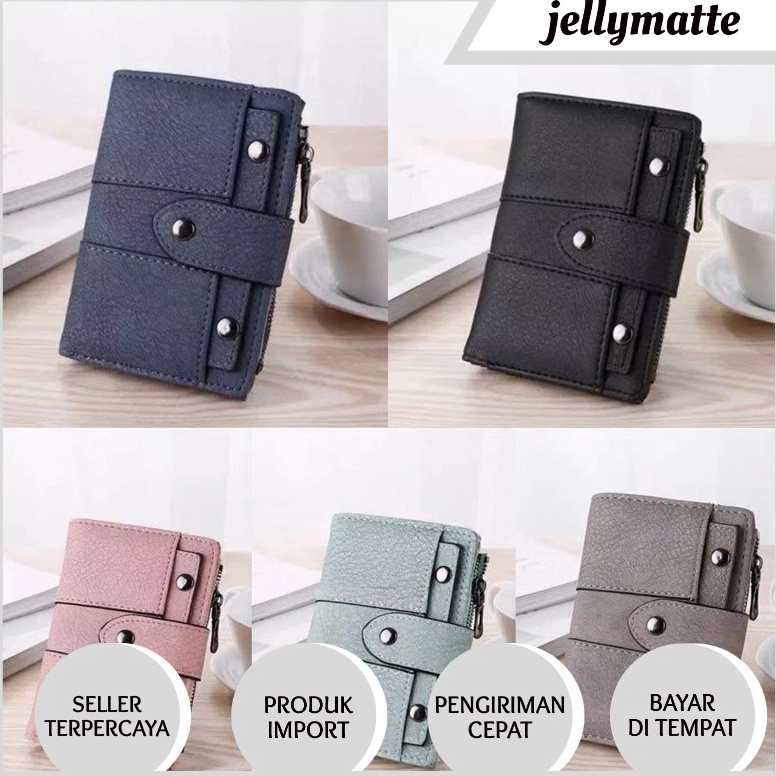 ราคาพิเศษ กระเป๋าสตางค์ผู้หญิง PINKA MA133 นําเข้า FOLDING เกาหลีแฟชั่น NEW BATAM PREMIUM ORI QC028 