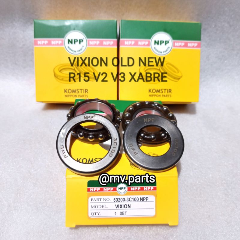คอพวงมาลัยแฮนด์ Vixion Old New Advance R15 V2 V3 Xabre 3C1 NPP ยี่ห้อ