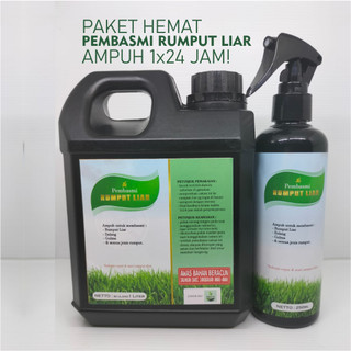 PEMBASMI RUMPUT LIAR ILALANG dan GULMA (Paket 1Liter+250ml)