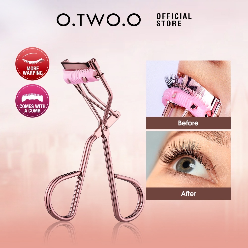 Otwoo Warping Comb ที่ดัดขนตา สีชมพู