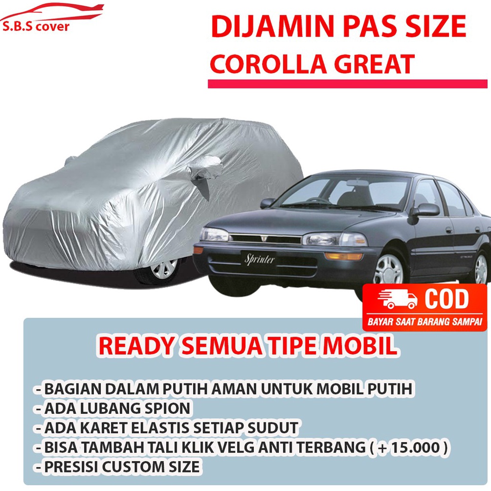 MAZDA NISSAN EF7LS Car Body Cover Corolla Great Car Cover Corolla/Corolla Great/Corolla dx/Corolla t