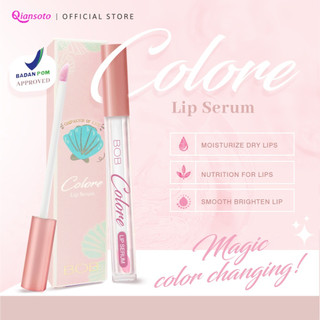 𝗤𝗜𝗔𝗡𝗦𝗢𝗧𝗢 𝗫 𝗕𝗢𝗕 Lip Serum Moisturizing Serum Bibir Untuk Bibir Kering Hitam dan Pecah Magic Lip Glow Serum Pelembab Bibir Lip Oil Lip Balm Lip Care Lip Color