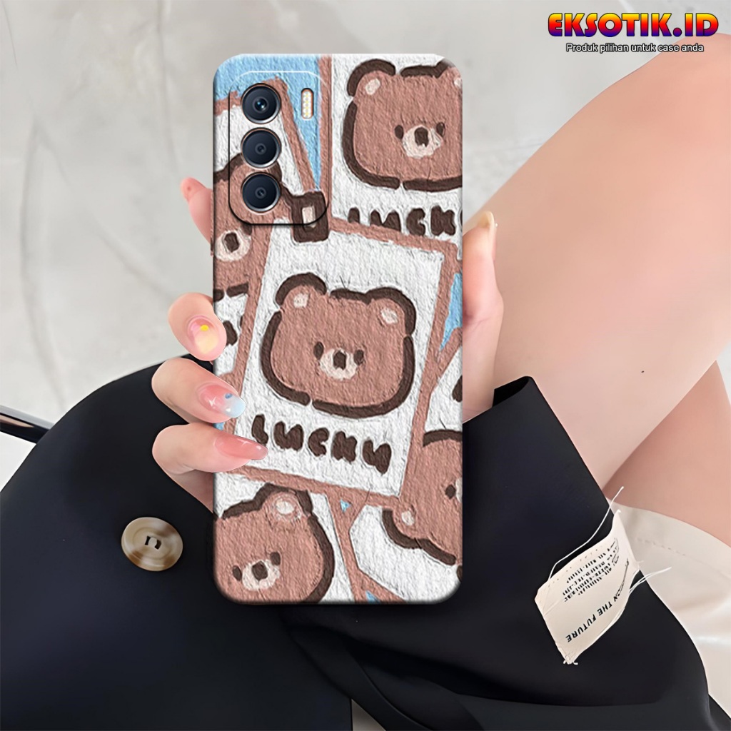 INFINIX ZERO 5G 2023 กรณี Eksotik.id INFINIX ZERO 5G 2023 ปลอกผิว Handphone ซิลิโคน INFINIX ZERO 5G 