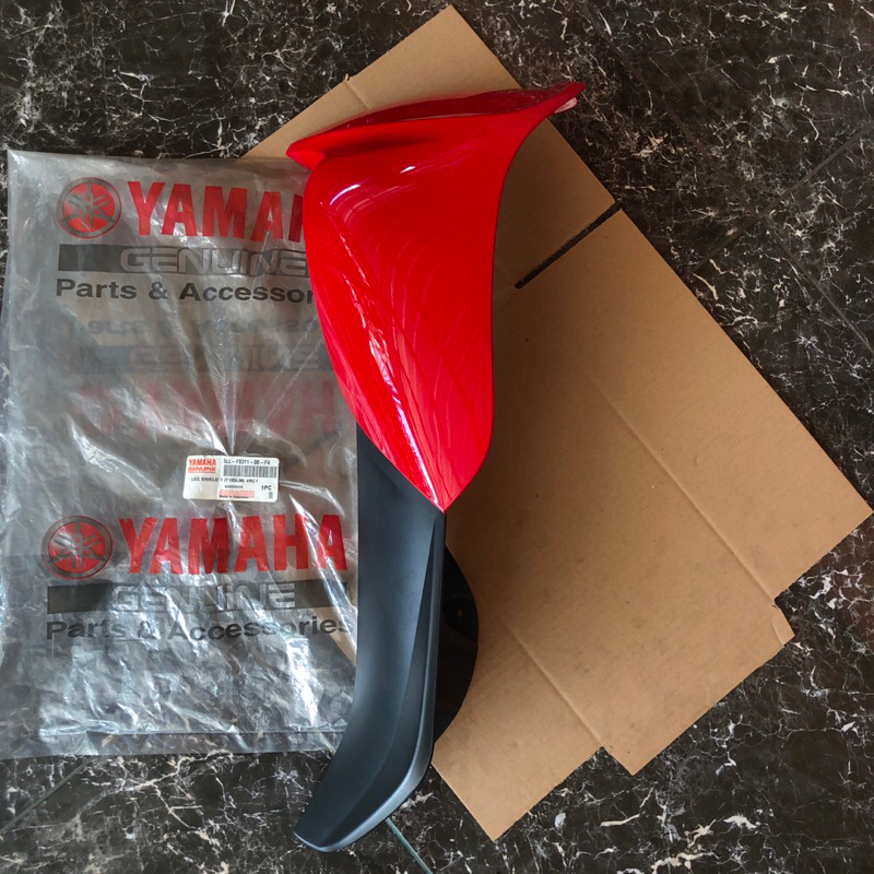 ORIGINAL YAMAHA JUPITER Z BURHAN LEFT OUTER LEGSHIELD COVER (PART CODE 5LL-F831-00-P4)