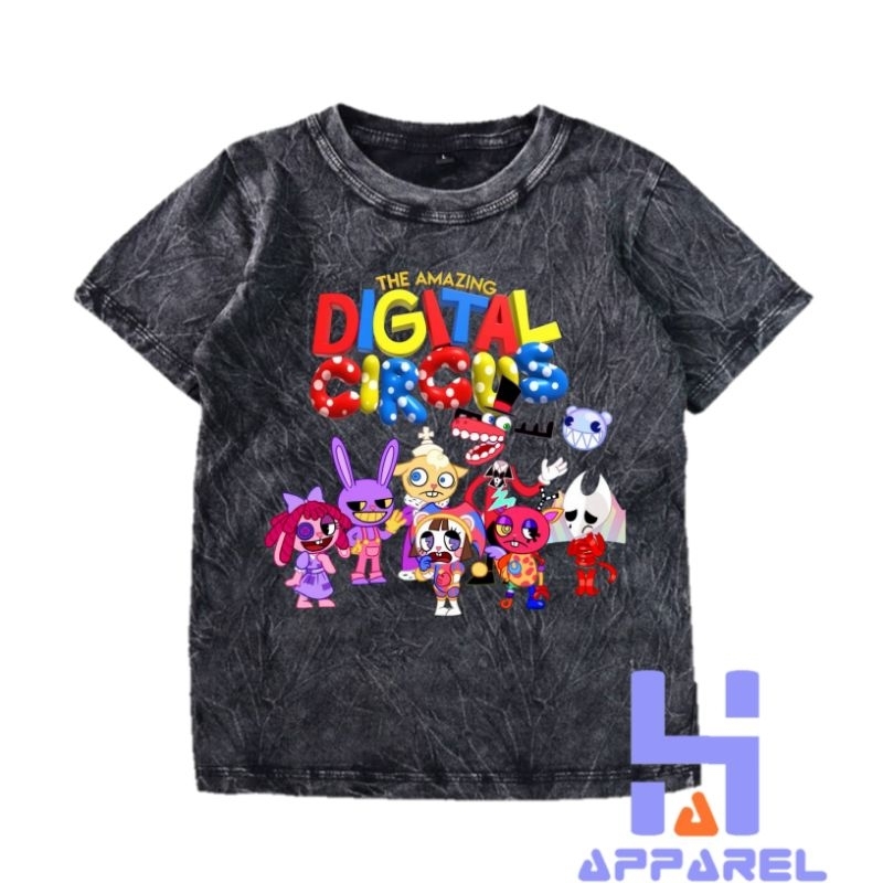 CHILDRENS CLOTHES WASHED POMNI THE AMAZING DIGITAL CIRCUS POMNI CHILDRENS เสื้อยืด
