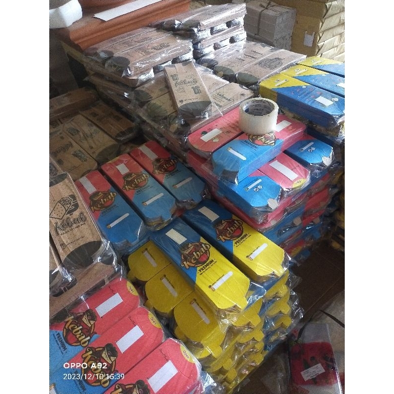 KEBAB PACKAGING บรรจุ 50 ชิ้น/ผ้าพันคอ // KEBAB PAPER // KEBAB WRAP