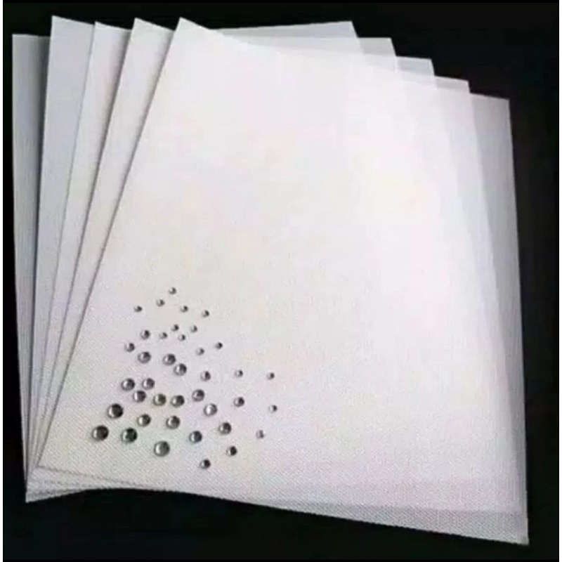 Hotfix Sticker Paper Hot fix mote mute press swarovski tile rub