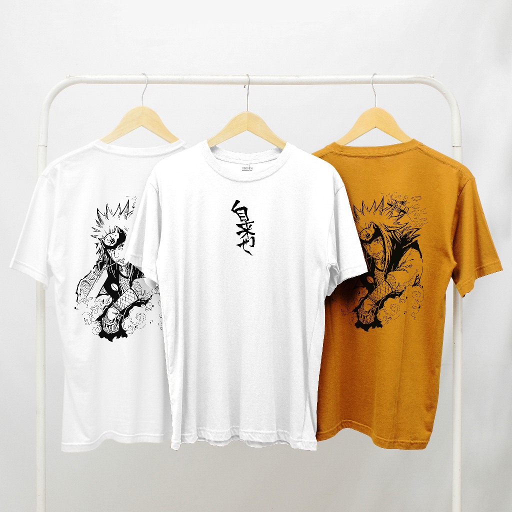 NOIS Anime Cotton Combed 30s เสื้อยืดสําหรับผู้ชายและผู้หญิง unisex AN-03