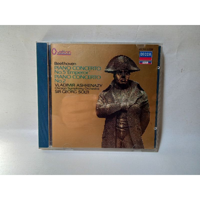 CD Beethoven Piano Concerto No. 5 & Piano Concerto No. 2