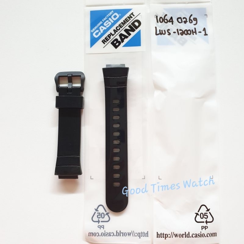 Casio STRAP LWS 1200H LWS 1200 CASIO ต้นฉบับ