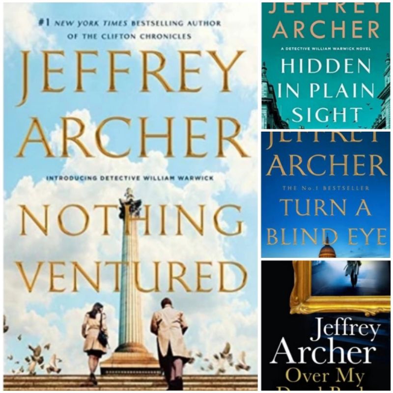 Jeffrey Archer Nothing Ventured | Jeffrey Archer ซ่อนอยู่ในสายตาธรรมดา | Jeffrey Archer ลูกตาบอด | Jeffrey Archer Over my dead body น้ําหอม สําหรับผู้ชาย