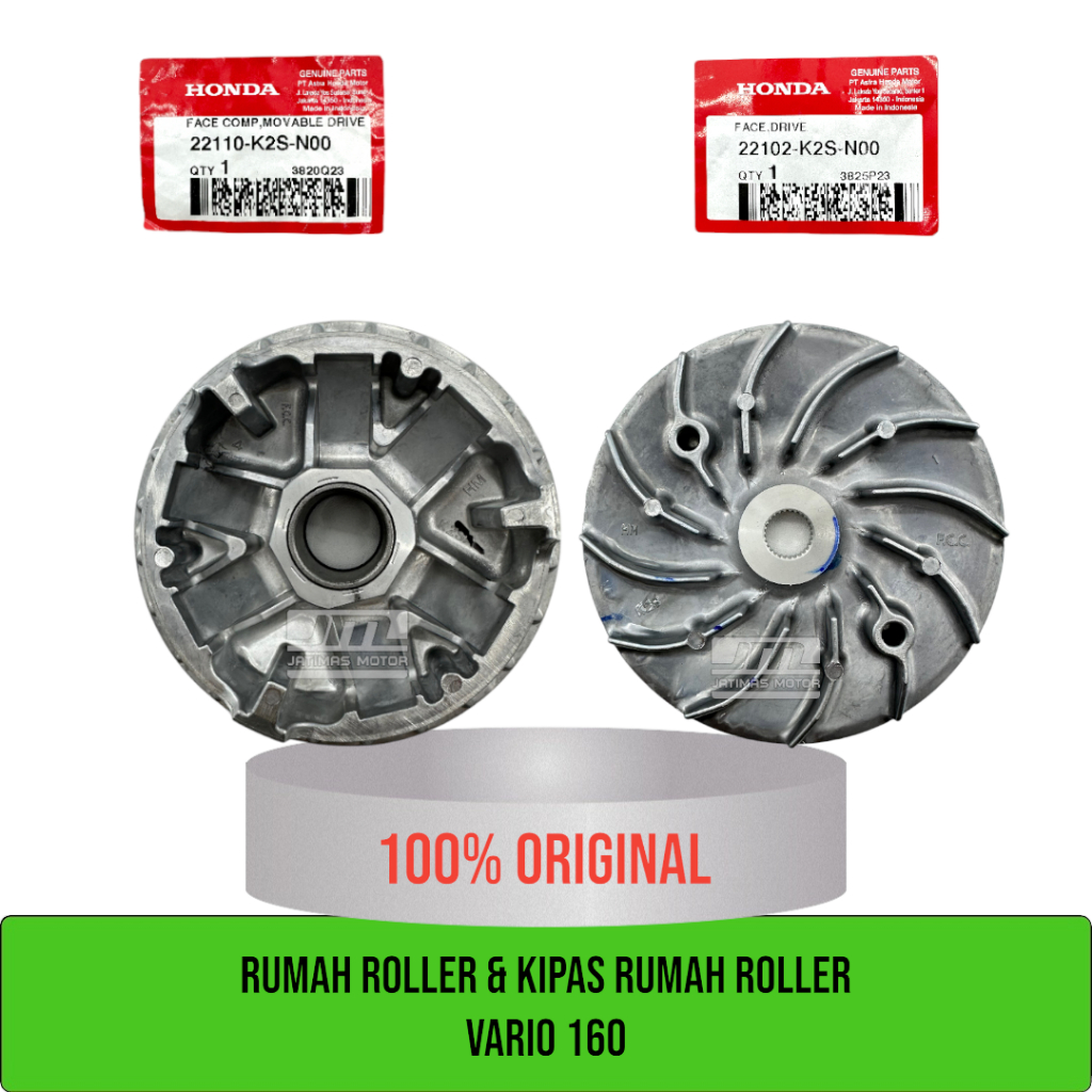 พัดลมลูกกลิ้งบ้าน vario 160 บ้านลูกกลิ้ง 22110-K2S-N00 22102-K2S-N00