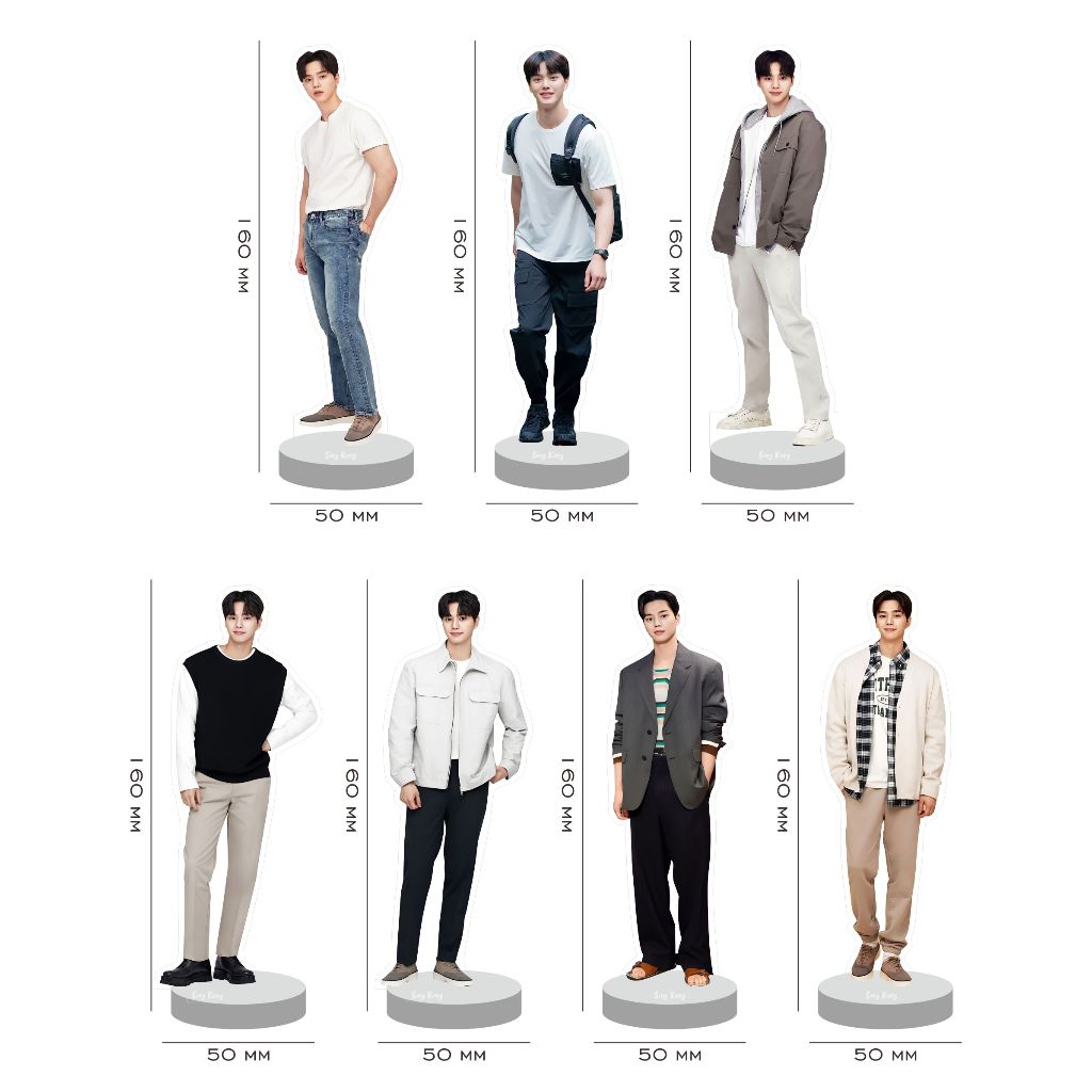 ยืนรูป Song Kang Standee อะคริลิค K-Drama Actor เกาหลี Songkang