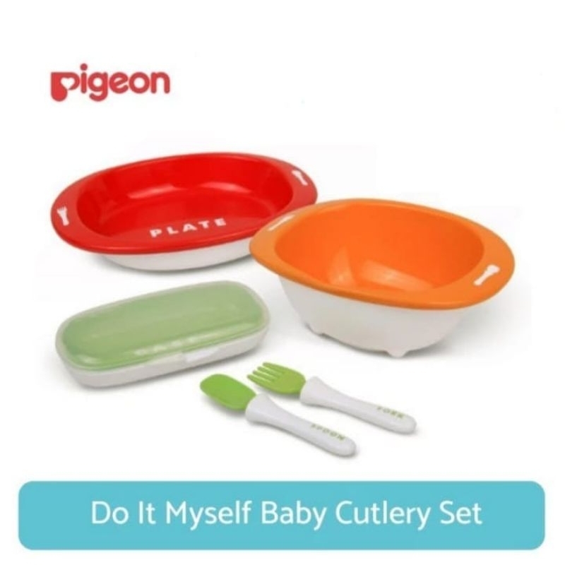 ชุดช้อนส้อม Pigeon Myself