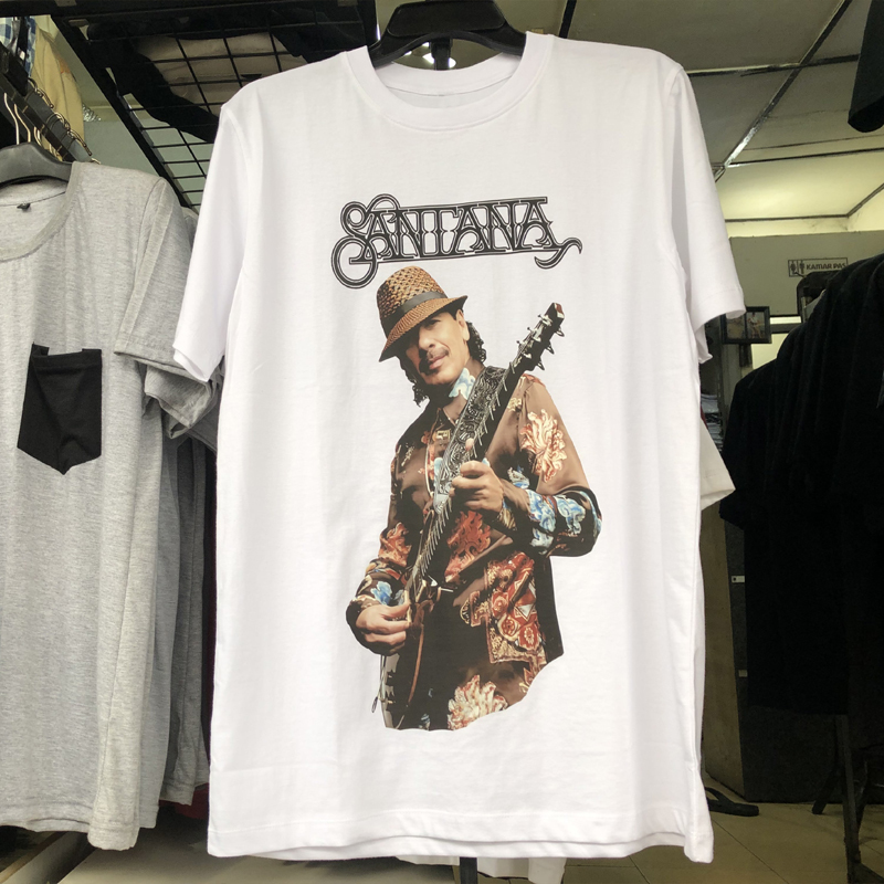 เสื้อยืด Santana Cotton 100%