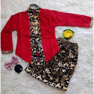 PROMO TERMURAH KEBAYA ANAK LENGAN PANJANG UMUR 2-7 TAHUN