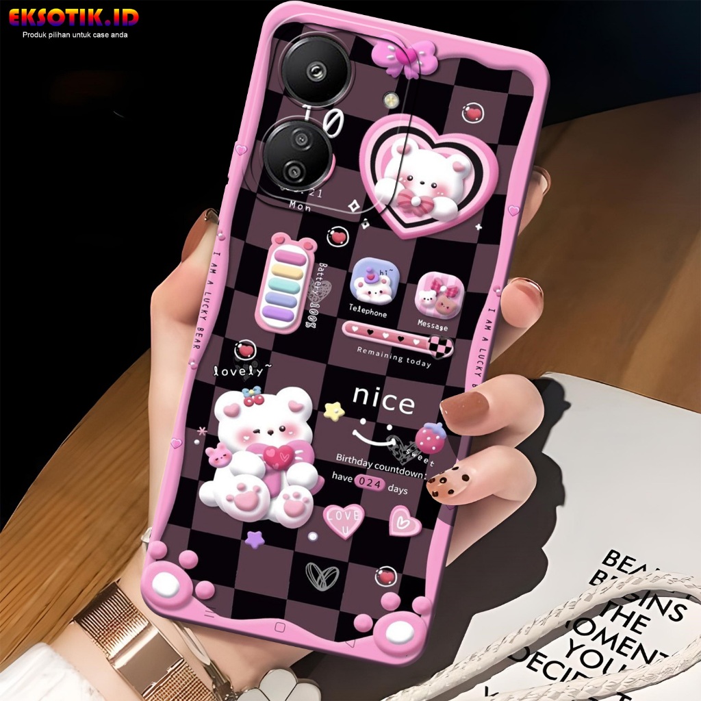 เคส XIAOMI REDMI 13C ล่าสุด - Eksotik.id - XIAOMI REDMI 13C Casing - เคสมือถือ - เคส XIAOMI REDMI 13