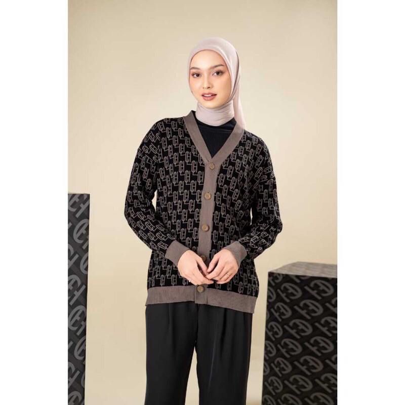 Hlc KNIT มัดย้อม CARDIGAN ล่าสุด โดย LOCAL.ID | Cadigan KNITWEAR ผู้หญิง