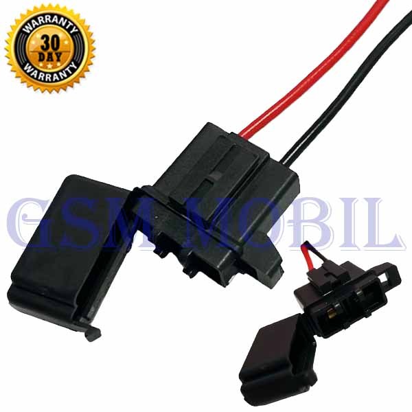 Fuse Box Fuse Socket DX Black - 7476