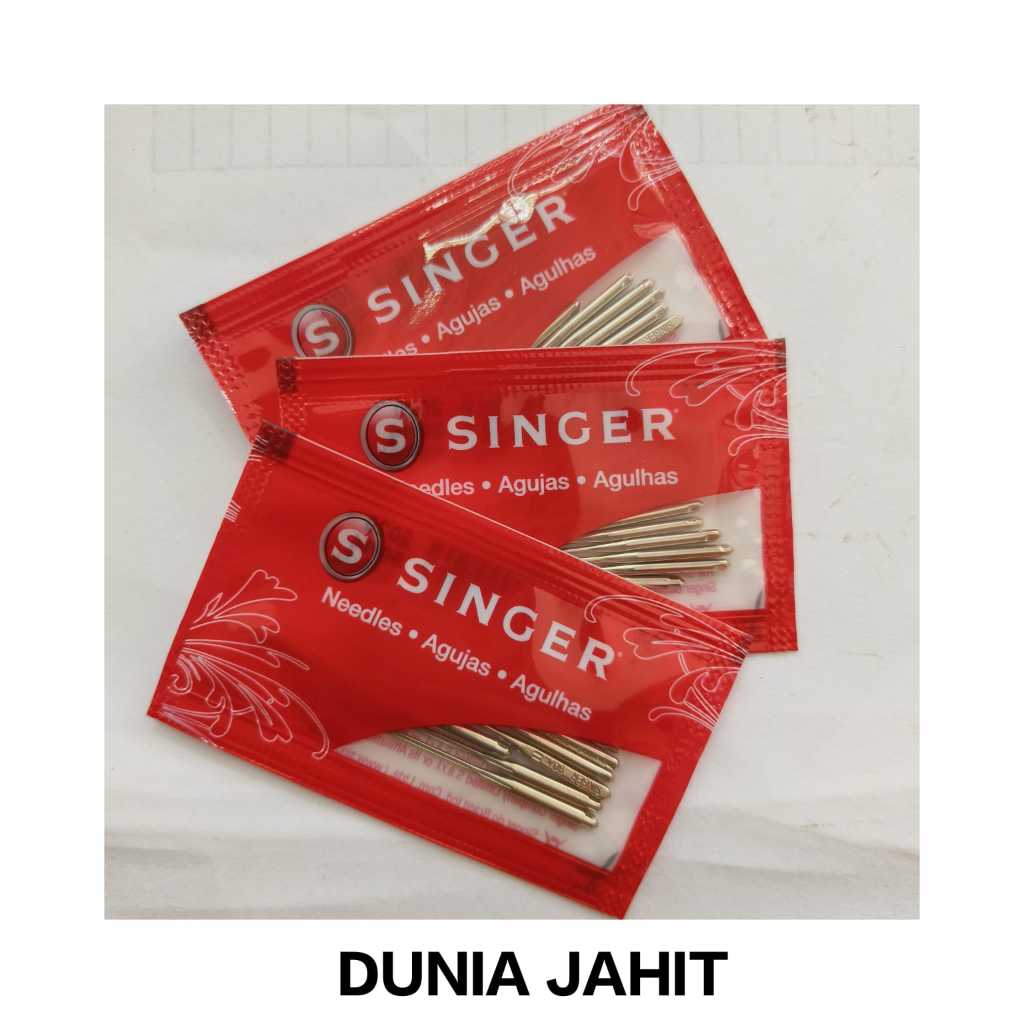 MESIN BUTTERFLY SEWING MACHINE NEEDLES BRAND SINGER และ HAKATORI ดั้งเดิม