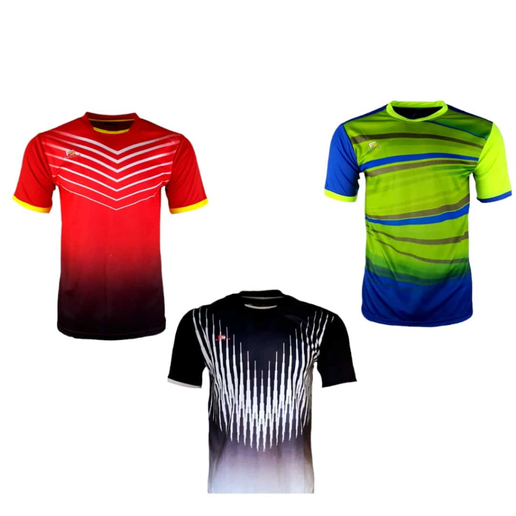 Frasser Dry Fit Badminton Tennis Ping Pong Running Jogging Jersey สําหรับผู้ชายและผู้หญิง 04 KS - PR