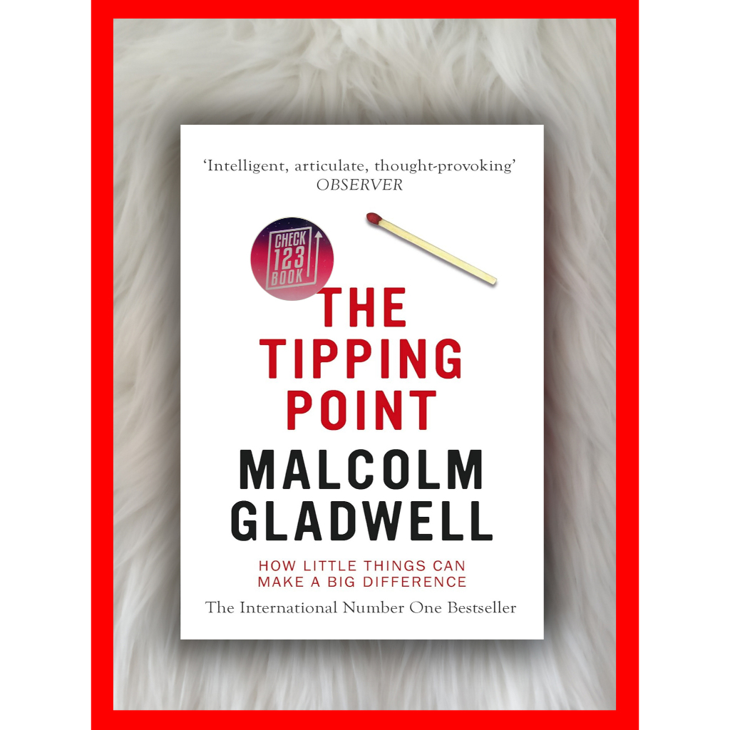 ปกแข็ง The Tipping Point โดย Malcolm Gladwell ENGLISH