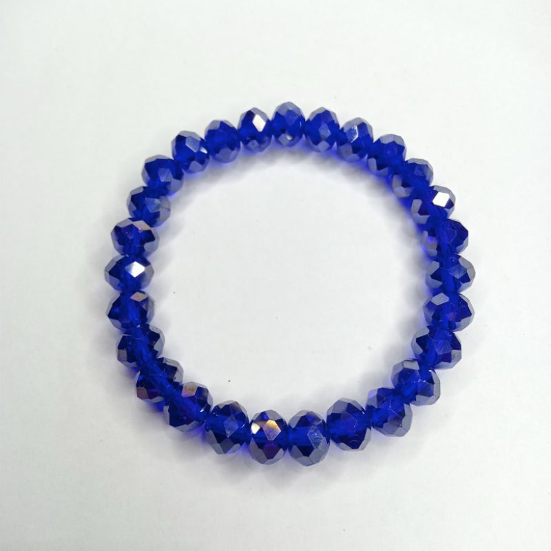 CZECH PREMIUM CIRCLE CRYSTAL BRACELET 8MM