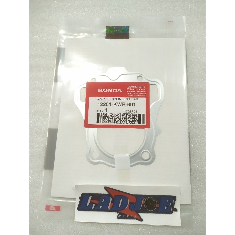 ใบมีดปะเก็นฝาสูบ Revo คาร์บูเรเตอร์/ 12251-KWB-601/HONDA