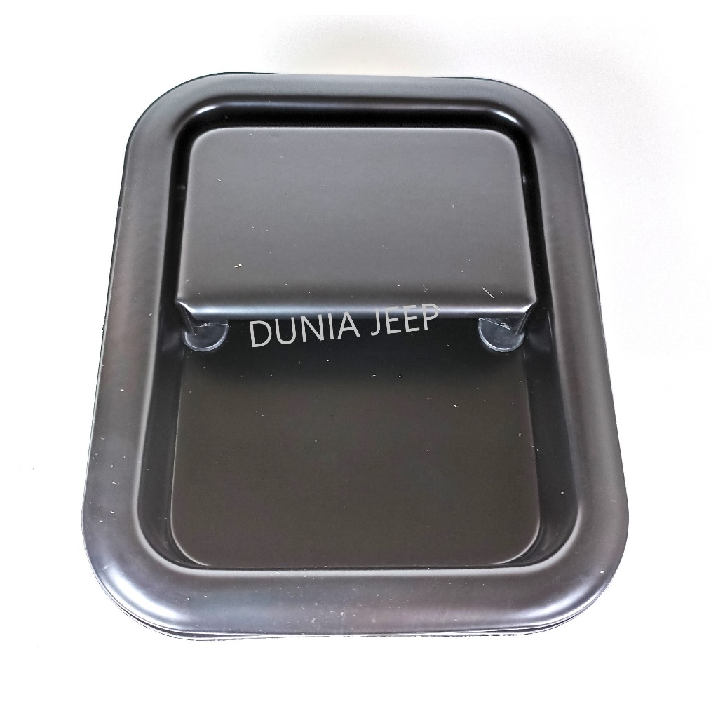 Jeep CJ7 Wrangler TJ YJ มือจับประตูด้านนอกสีดํา