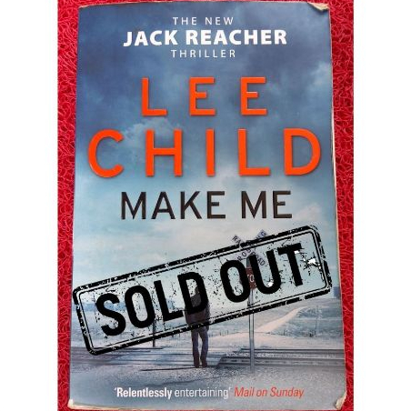 Jack Reacher: Make Me by Lee Child, 2015 (หนังสือภาษาอังกฤษ / อังกฤษ)