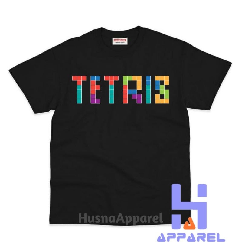 CHILDRENS CLOTHES TETRIS GAME เสื้อยืด